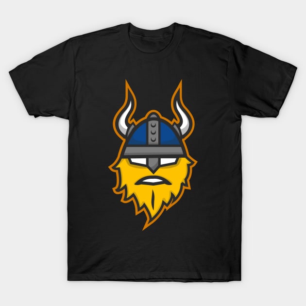 Bearded Viking T-Shirt by Fredelini